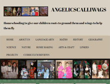 Tablet Screenshot of angelicscalliwags.com